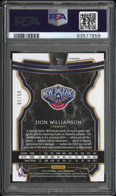 '19-20 Select Pink Zion Williamson #1 Rookie Pink Prizm #/10 Summit RC PSA 10